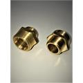 Dubulure double 3/4"ext. - 1/2"ext. avec conus int. 60° auprès du fillage 3/4"