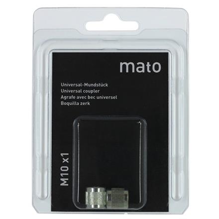 Embout universel pour graisseurs K + H, M10x1 en blister - UE 2 pcs.