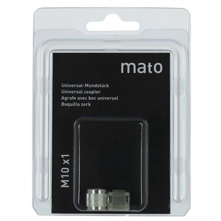 Embout universel pour graisseurs K + H, M10x1 en blister - UE 2 pcs.