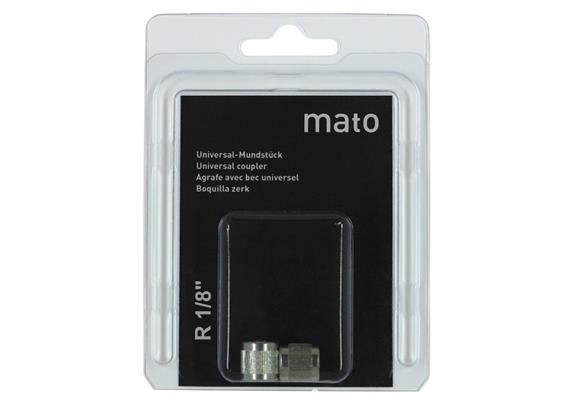 Embout universel pour graisseurs K + H, R1/8" en blister - UE 2 pcs.