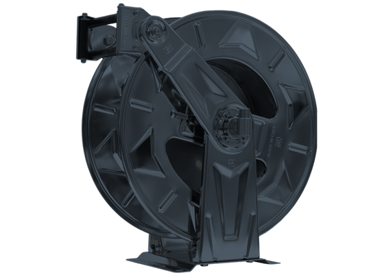Enrouleur HR1000 AD DN12 pour lave-vitre en acier laqué RAL7016