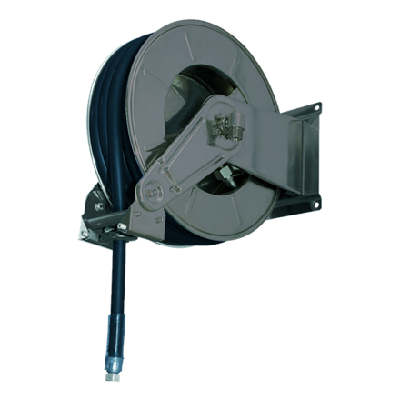 Enrouleur HR3501 FE HAI pour Diesel en acier verni RAL7016 sans tuyau