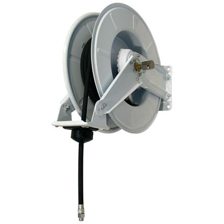 Enrouleur ouvert pour graisse avec 15 m flexible HP DN6