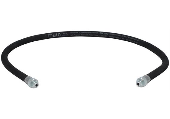 Flexible caoutchouc haute pression  longueur 1 m, filetage R1/8"- RH100