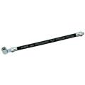 Flexible caoutchouc RH30-SK16 avec agrafe à tirer, longueur 300 mm, filetage M10x1