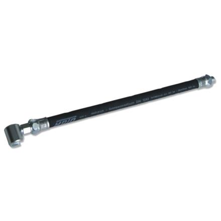 Flexible caoutchouc RH30-SK16 avec agrafe à tirer, longueur 300 mm, filetage R1/8"