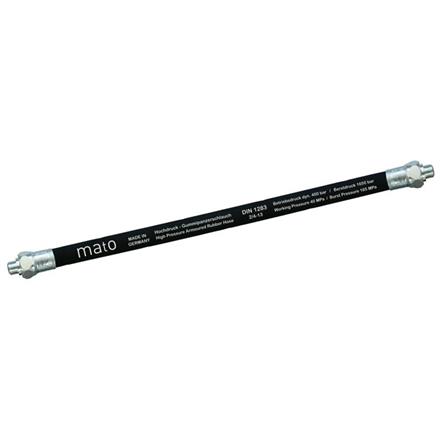 Flexible de sécurité caoutchouc RH30, longueur 300 mm, filetage M10x1 mm