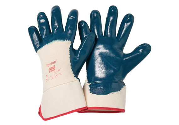 Gant de travail HYCRON avec enduction en nitrile sur support Jersey