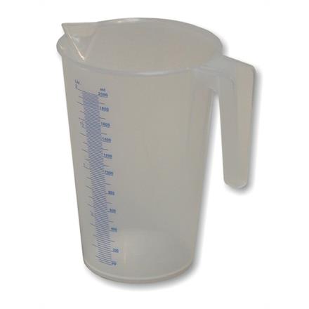 Gobelet gradué pour liquide, en plastique MB-PP 200 - 2,0 litres
