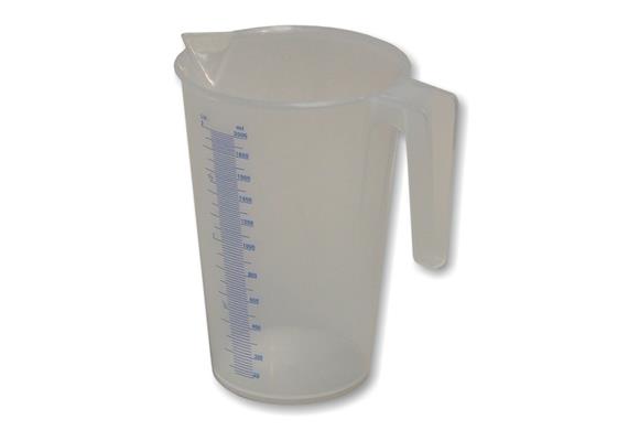 Gobelet gradué pour liquide, en plastique MB-PP 200 - 2,0 litres