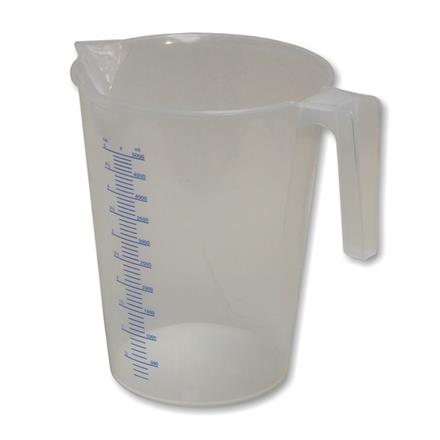 Gobelet gradué pour liquide, en plastique MB-PP 500 - 5,0 litres