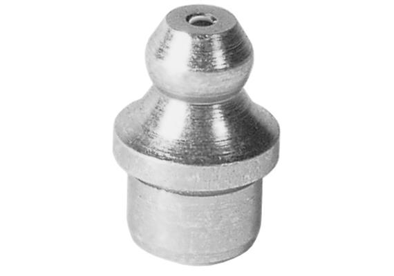 Graisseur conique H1a 8 mm à enfoncer en acier zingué - UE 100 pcs.