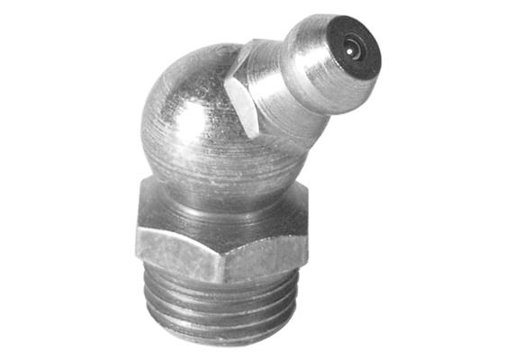 Graisseur conique H2 M10x1 en acier zingué, 6-pans 11 - UE 100 pcs.