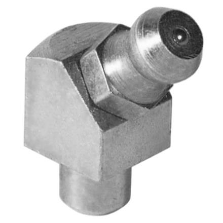Graisseur conique H2a 6 mm à enfoncer en acier zingué - UE 10 pcs.