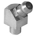 Graisseur conique H2a 6 mm à enfoncer en acier zingué - UE 100 pcs.