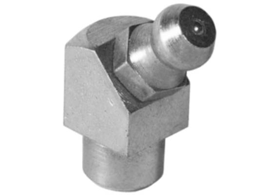 Graisseur conique H2a 6 mm à enfoncer en acier zingué - UE 1500 pcs.