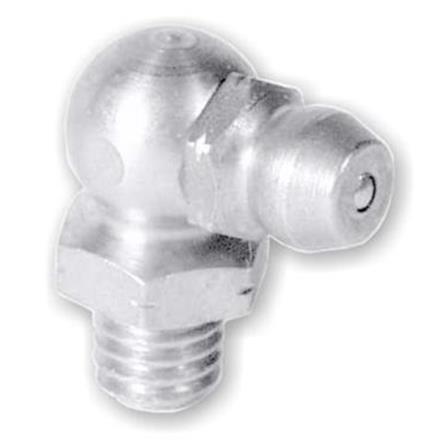 Graisseur conique H3 M6x0.75 en acier zingué, 6-pans 9