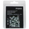 Graisseur conique H3 M8x1 en acier zingué, 6-pans 9 en blister - UE 10 pcs.