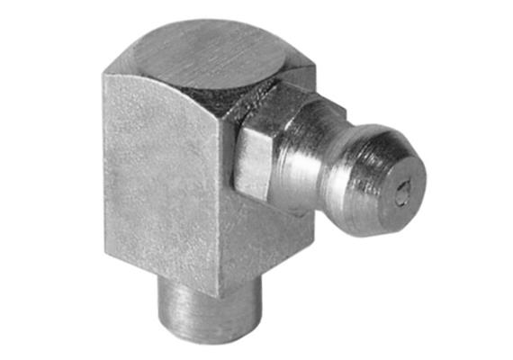 Graisseur conique H3a 6 mm à enfoncer en acier zingué - UE 100 pcs.