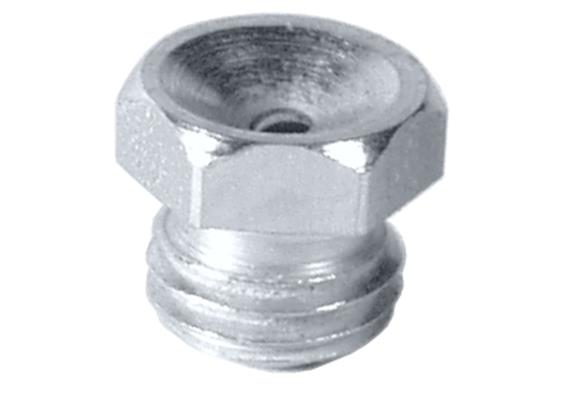 Graisseur de trémie D1 M6, en acier zingué, 6-pans 7 - UE 200 pcs.
