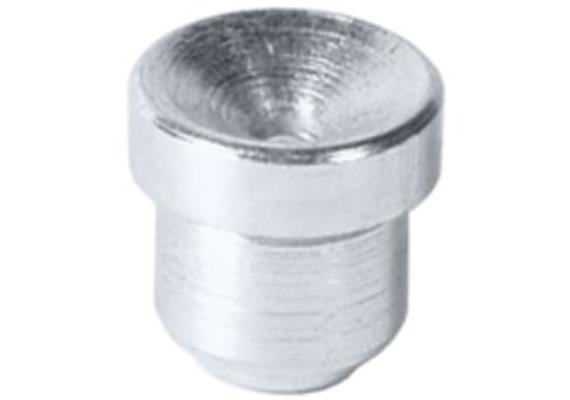 Graisseur de trémie D1a 8 mm, à enfoncer en acier zingué - UE 100 pcs.