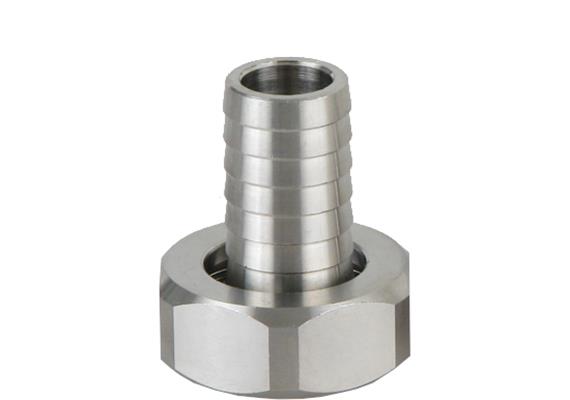 INOX Raccord tuyau 1" DN25 pour pompe manuel en acier inoxidable