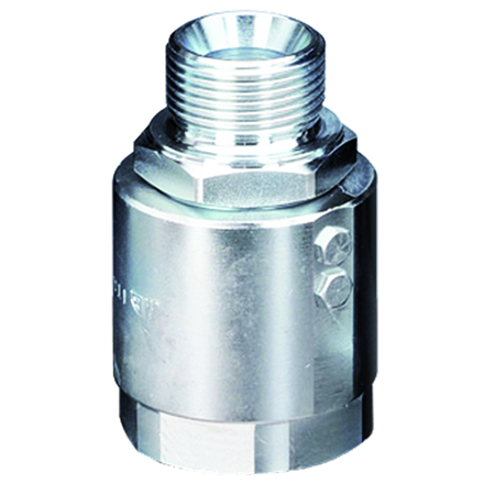 Joint tournant linéaire Inox 316, 1" m/f, 250 bar, 90° C, joints VITON
