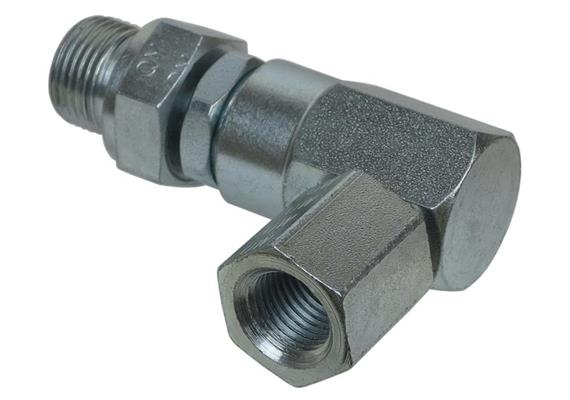 Joint tournant pour enrouleur de tuyau ½" mâle x ¼" femelle