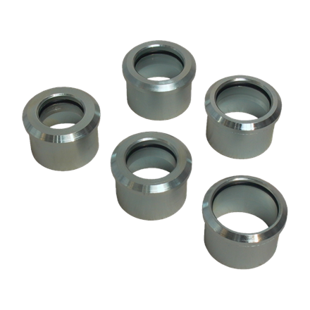 Kit de 5 adaptateurs avec O-ring pour platte suiveur pour pompes ø 26/28/30/32/35 mm