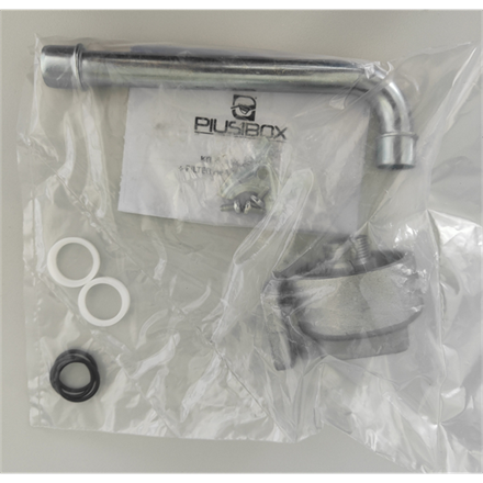 Kit tube bridé avec tête porte-filtre pour PIUSIBOX Kit tube bridé avec tête porte-filtre pour PIUSIBOX