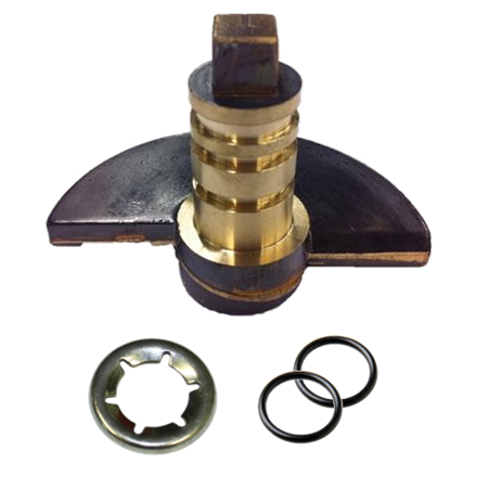 Kit-Verrou demi-lune VonRoll pour couvercle 2668-100-03
