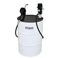 Lube-Station P200-4 stationnaire avec DIGIMET E30 Présélection et sortie huile moteur