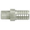 Mamelon de tuyau acier galvanisé 6 mm x 1/4" mâle