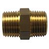 Mamelon double laiton 3/4" mâle x 3/4" 60° mâle