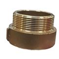 Manchon 1½" femelle x 1½" mâle en laiton