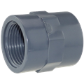 Manchon double en PVC 1" femelle PN16