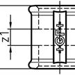 Manchon GF Fittings N° 270 galvanisé 1¼" | Bild 2
