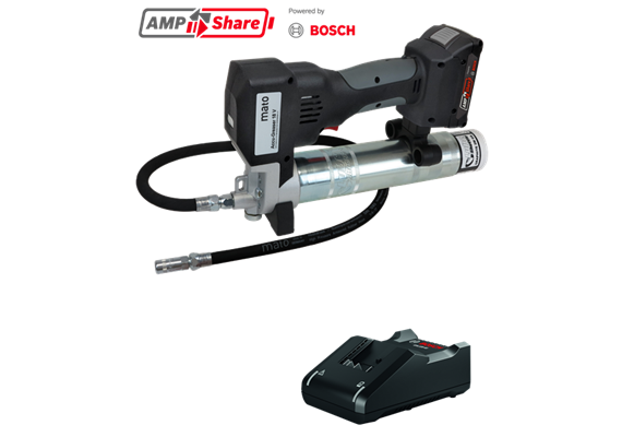 MATO AccuGreaser 18V Premium-LS avec AMPShare accu de 2.0Ah et chargeur