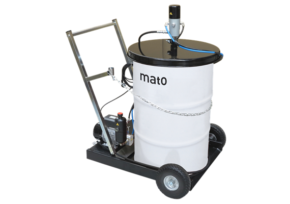 MATO eHybrid-FILL mobile- fût de 200 kg avec ø 550-590 mm, sans tuyaude débit