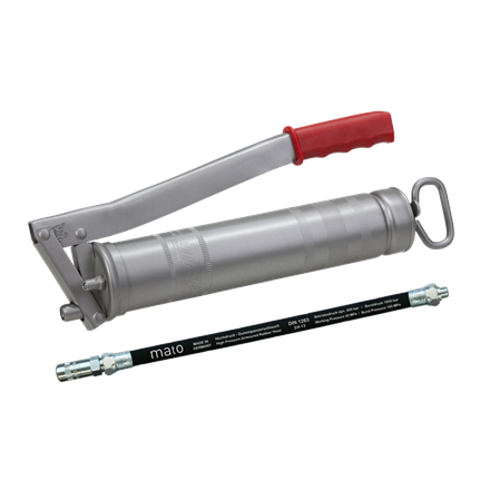 MATO - Pompe à graisse à levier E500 - R1/8" avec tuyau RH30-C