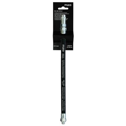 MATO Tuyau blindé en caoutchouc haute pression RH-30 - M10x1 - 300 mm - DIN1283