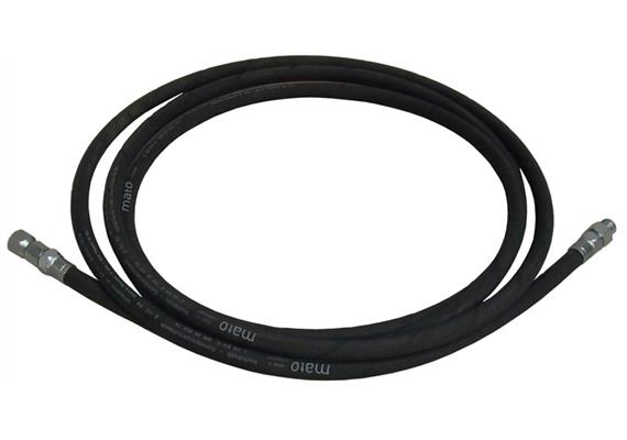 MATO Tuyau blindé en caoutchouc haute pression RH100 - longueur 1 m - 1/4" m/f | Bild 1