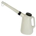 Mesure pour liquide J-PE 1000 en HD-PE, 1 litre avec graduation ¼ l - UE 5 pcs.