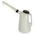 Mesure pour liquide J-PE 2000 en HD-PE, 2 litres avec graduation ½ l - UE 6 pcs.