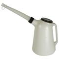 Mesure pour liquide J-PE 5000 en HD-PE, 5 litres avec graduation 1 l - UE 4 pcs.