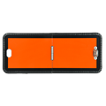 Panneau orange pliable, réduit 120 x 300 mm