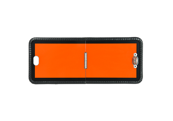 Panneau orange pliable, réduit 120 x 300 mm