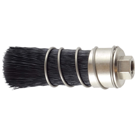 Pinceau de graissage avec tête de brosse ø 25 mm