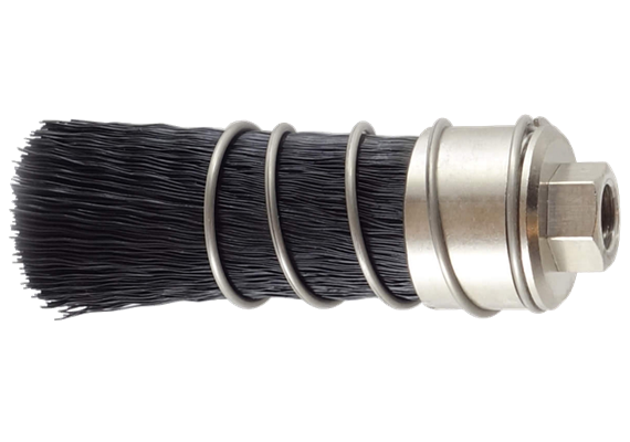 Pinceau de graissage avec tête de brosse ø 25 mm