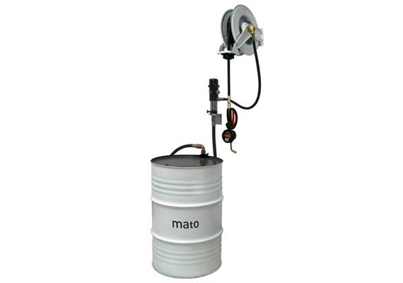 pneuMATO 3 montage mural avec compteur DIGIMET E35 et sortie huile moteur